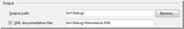 output